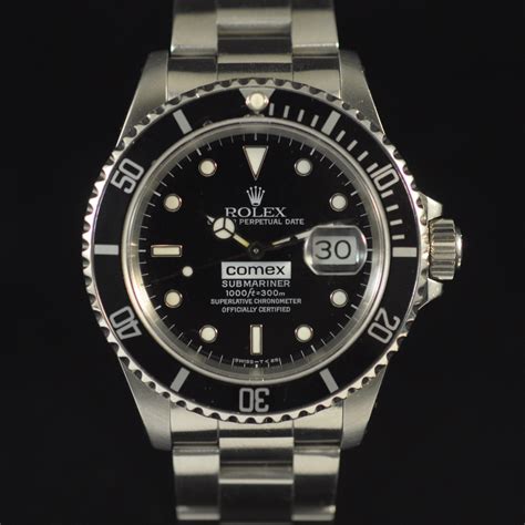 prix rolex comex 16610|Rolex submariner date 16610.